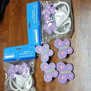 Decorate hold back  mountings set